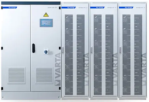 Varta Flex Storage E 120/225, Storage mit Backup 202,5 kWh nutzbar, 120kW WR 02810 400 038