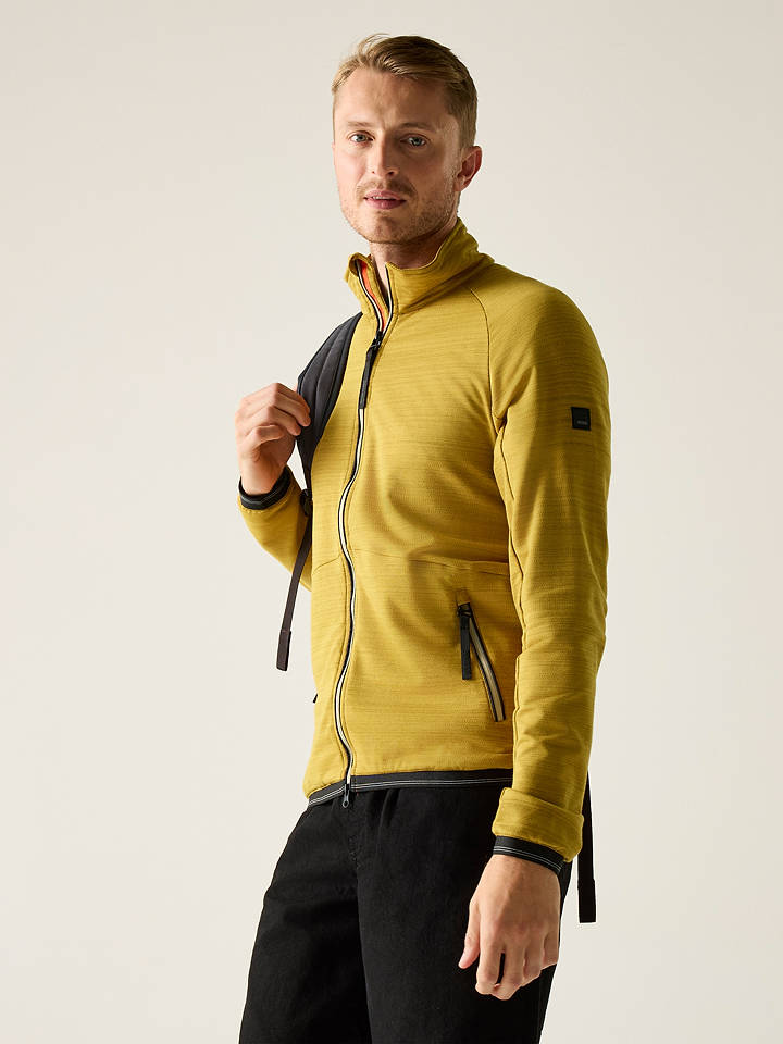 Regatta Fleecejacke "Malton" in Gelb - XXL
