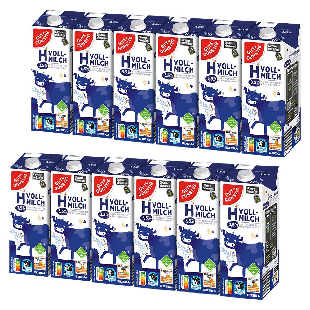 GUT&GÜNSTIG H-Vollmilch Milch 3,5 % 6209113008