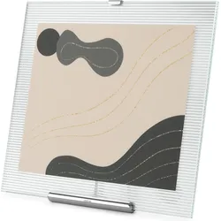 Flute Bilderrahmen 20 x 25 cm silberfarben