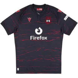 Macron, Herren, Fussballtrikot, Wrexham AFC Auswärts-Trikot 2026/27 (M), Grau