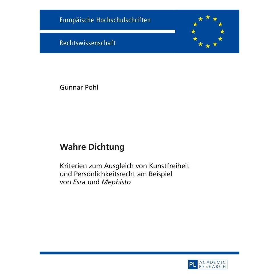 Peter Lang Wahre Dichtung (Deutsch, Softcover, Gunnar Pohl) (56026551)