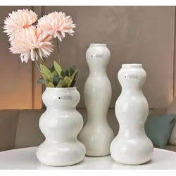 Vase Ronda 16,5cm cremeweiß