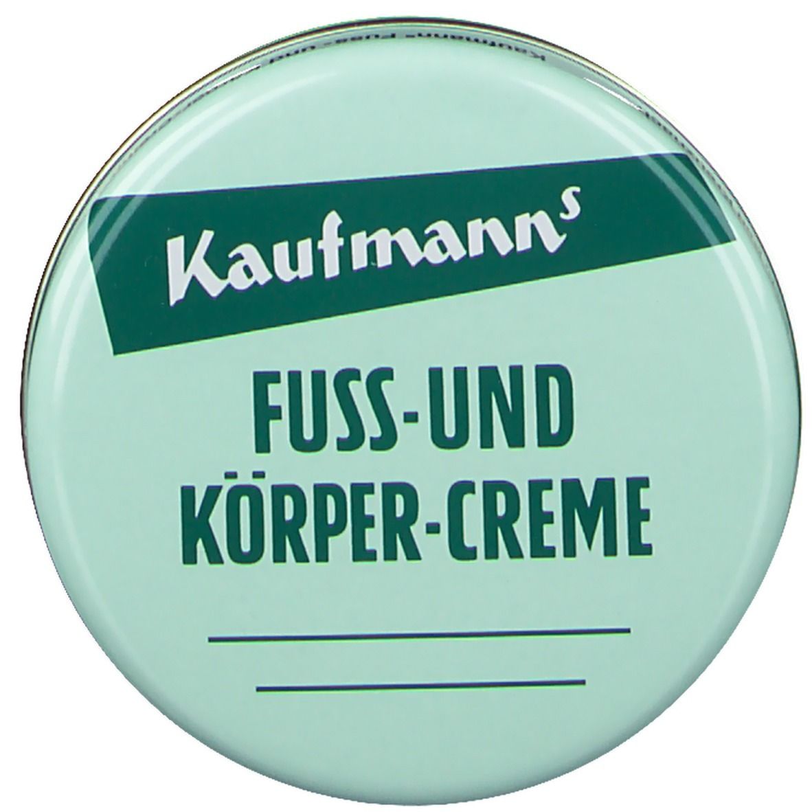 Kaufmanns Fuss u. Körpercreme 50 ml Creme