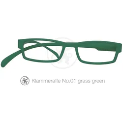 Lesebrille No.01 Klammeraffe grass green