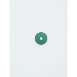 Wertmarken für Münzprüfer, Aluminium, grün eloxiert, 50 Stck.