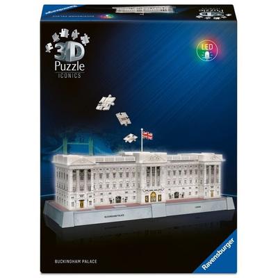 3D Puzzle Iconics: Buckingham Palace - mit Licht