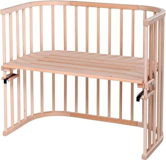 Babybay Maxi, 94 x 54 x 79 cm, Beistellbett aus unbehandeltem Naturholz - umweltfreundlich - Co-Sleeper
