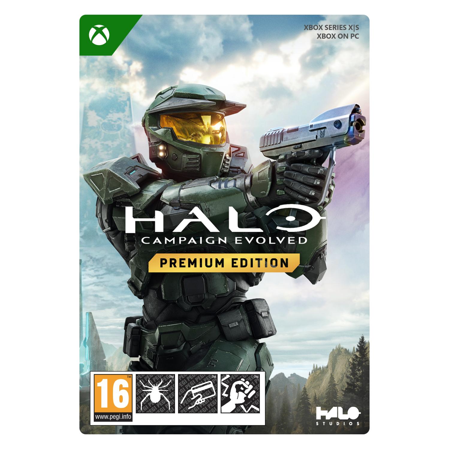 Microsoft Xbox Halo: Campaign Evolved Premium Edition Download Code (Windows, Xbox Series X) (G7Q-00446)