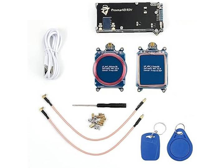 Proxmark3 Rev2 Kit lecteur de carte à puce intelligente programmeur de carte NFC copieur de Clone RFID 125Khz graveur de jetons 13.56Mhz duplicateur d'identification IC