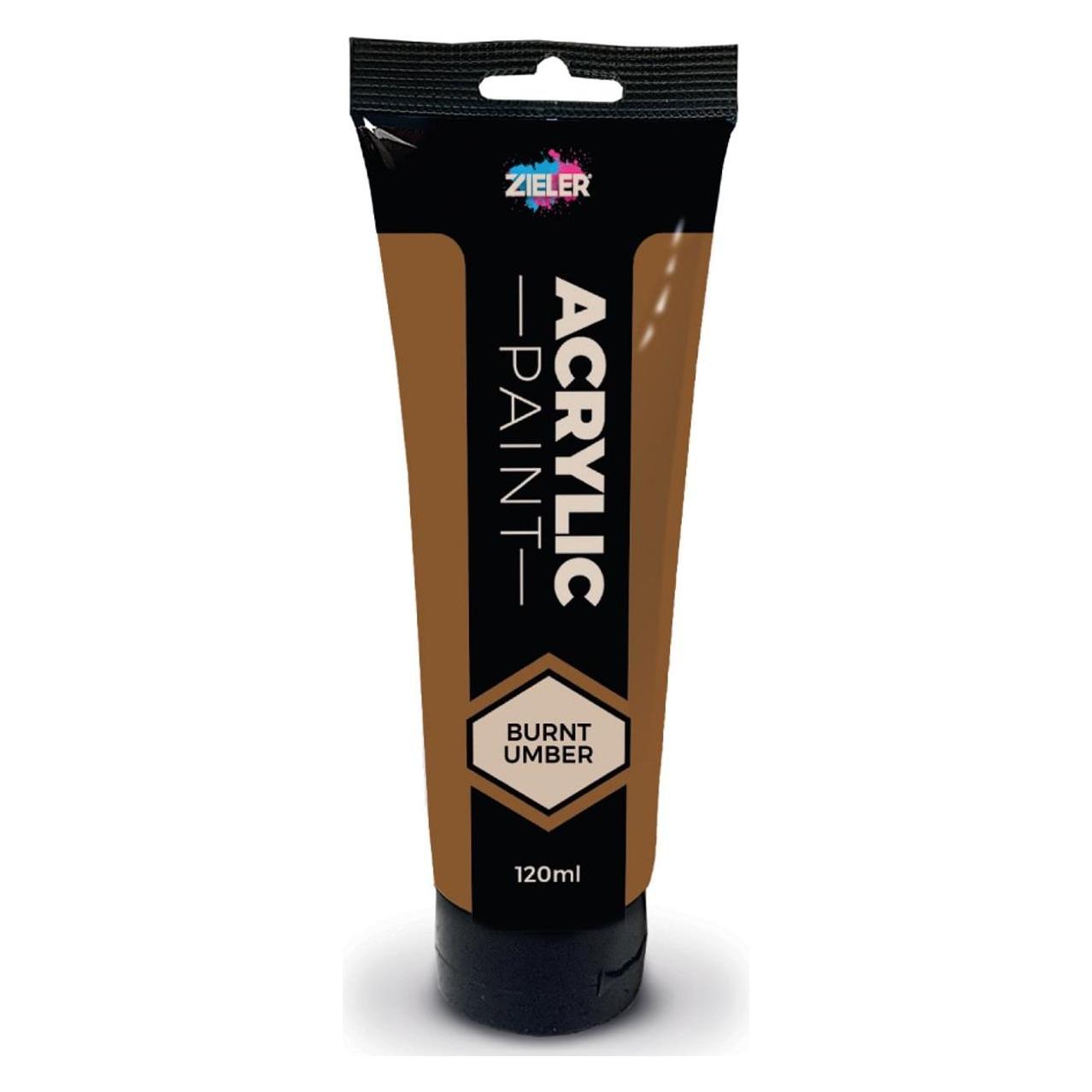 Zieler - Premium Acrylic - Burn Umber - 120ml (609299402) (120 ml) (609299402)