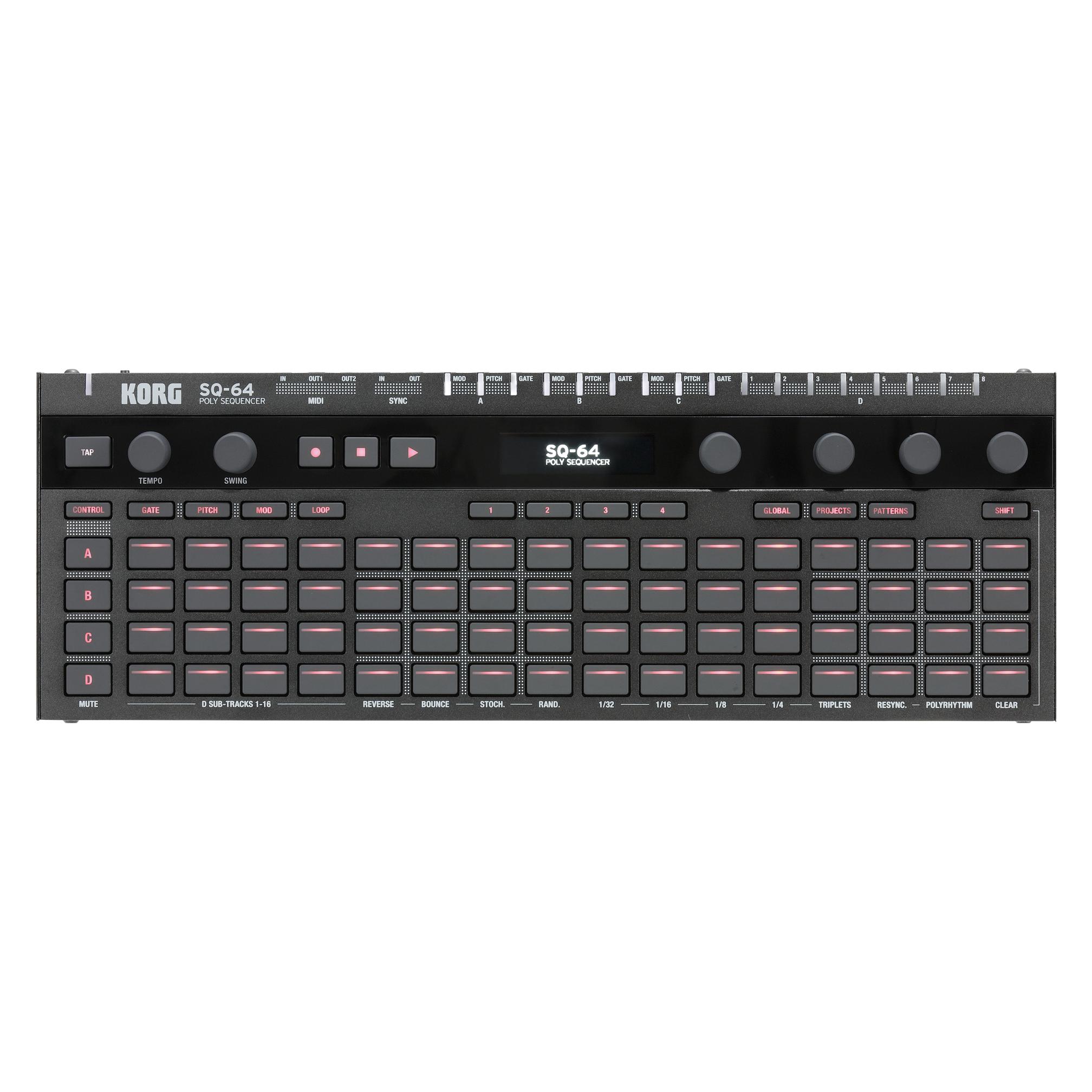 Korg SQ-64 Synthesizer (KRSQ64)