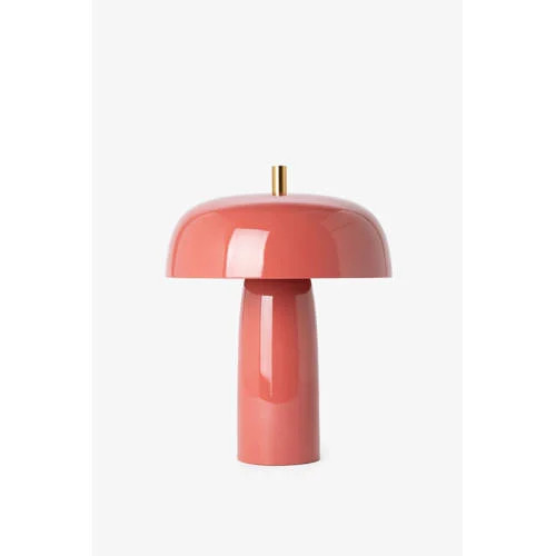 Sissy-Boy Cupola S oplaadbare LED tafellamp - roze - B: 18 cm, D: 23 cm