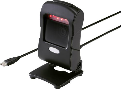 Renkforce 2D Barcode-Scanner Kabelgebunden 2D Imager Schwarz Desktop-Scanner (Stationär) USB-A (USB 1.1), USB-A (USB 2.0)