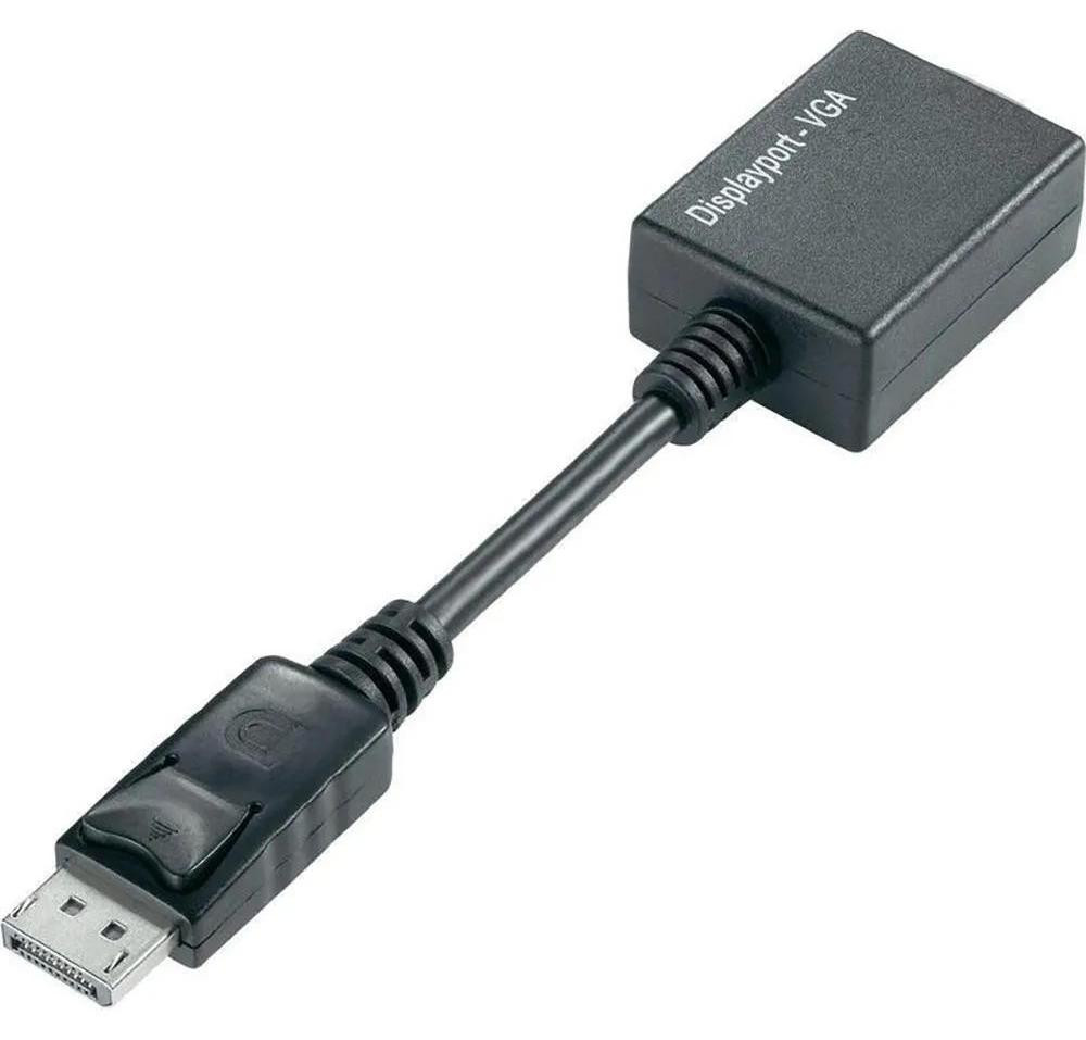 Techly IADAP-DSP-250 Adapter van DisplayPort naar VGA