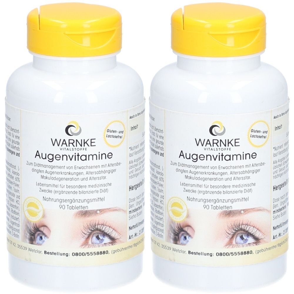 Augenvitamine Tabletten 2x 2x90 St