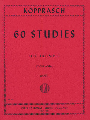 International Music Company Kopprasch 60 Studies 2 Trumpet