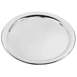 EDZARD Tablett Porto (Ø 32 cm), rund, edel versilbert, anlaufgeschützt