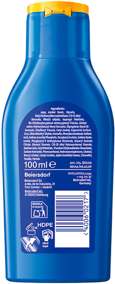 Nivea Sun PROTECT&HYDRATE Leite FPS50+ 100 ml