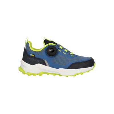 Sneaker WHISTLER "Menfi", Kinder, Gr. 39, blau (blau, weiß), Kunstfaser, Lederimitat, Schuhe Sneaker, in wasserfester Qualität