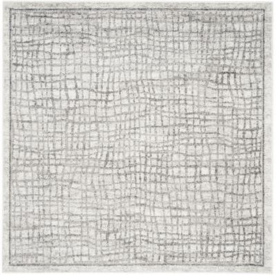 SAFAVIEH Adirondack Abstract Grid Distressed Rug