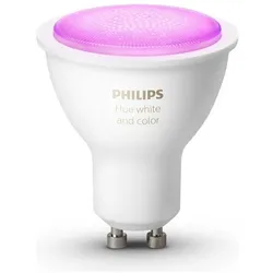 Philips Hue, Leuchtmittel, White & Color Ambiance BT (GU10, 350 lm, 1x)