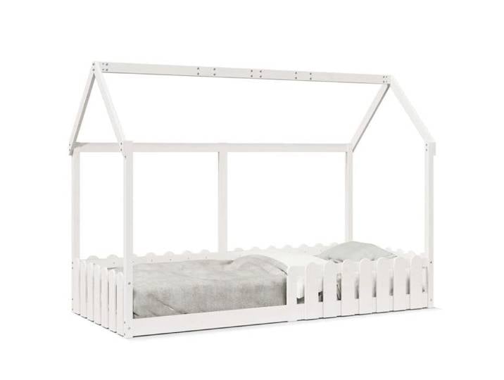 Luxe&Mode Structure de lit d'enfants forme de maison sans matelas 90x200 cm 2 ans garantie LV16738