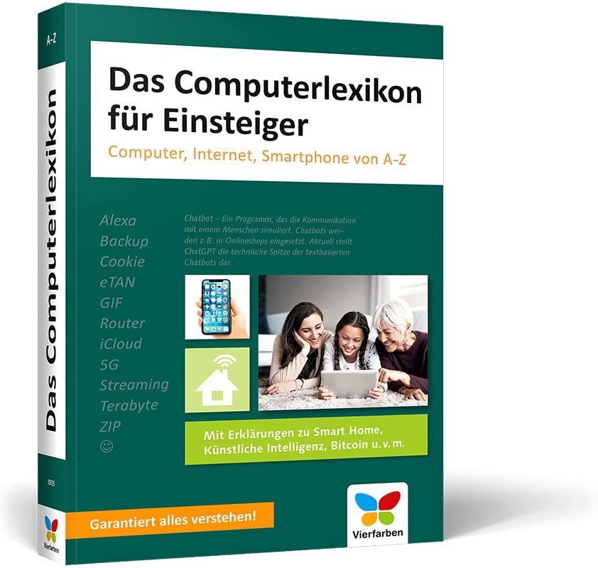 Rainer Hattenhauer - Das Computerlexikon für Einsteiger: Computer, Internet, Smartphone: Alle Begriffe aus der EDV-Welt verständlich erklärt. Ideal für Senioren - Preis vom 10.10.2026 11:48:34 h