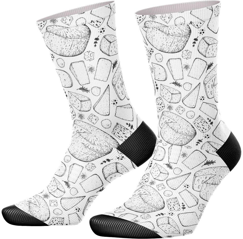 Curlynak  - Running High Socks Cheese - 43-46 - Chaussettes de trail