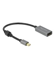 Delock Aktiver mini DisplayPort 1.4 zu HDMI Adapter 4K 60 Hz HDR Digital/Display/Video (66570)
