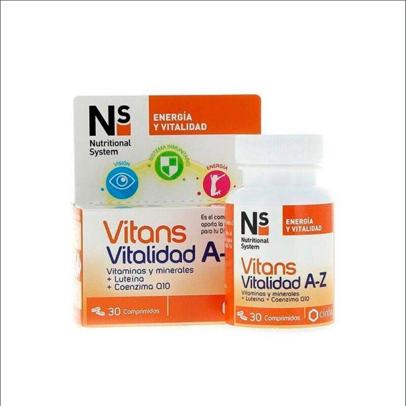 Ns Nutritional System Ns Vitans Vitality AZ 30 Capsules