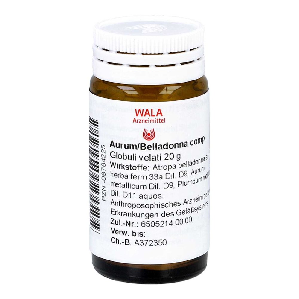 WALA Heilmittel GmbH Aurum/belladonna compositus Globuli 08784225