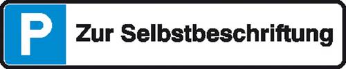 SafetyMarking 11.5553 Parkplatzschild Parkplatz Aluminium (B x H) 520mm x 110mm 1St.