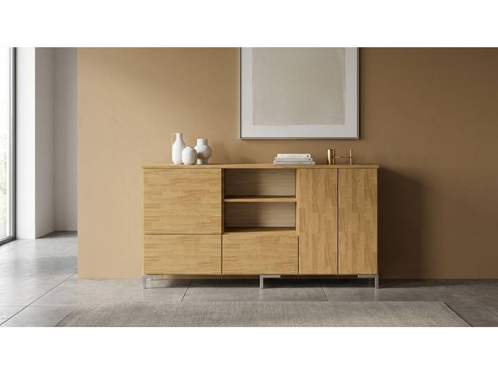 Modernes Sideboard nach Maß Eiche Natur geölt