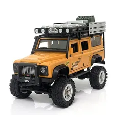 Amewi D90X28 Metall Scale Crawler gelb ferngesteuerte (RC) modell Raupenfahrzeug Elektromotor 1:28