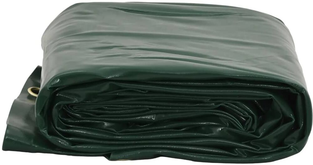 vidaXL Bâche vert 1x2,5 m 650 g/m²