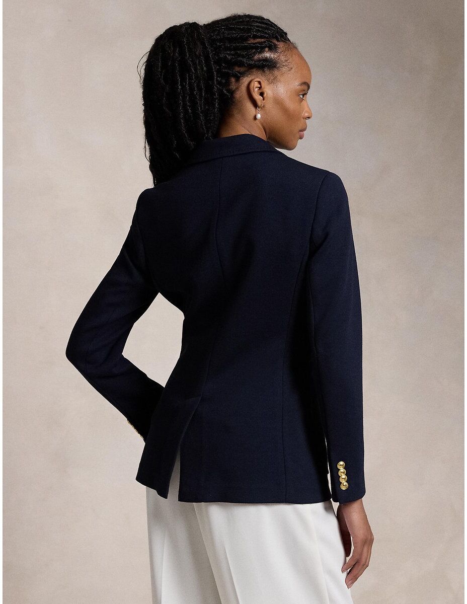 POLO RALPH LAUREN Veste blazer avec blason brodé