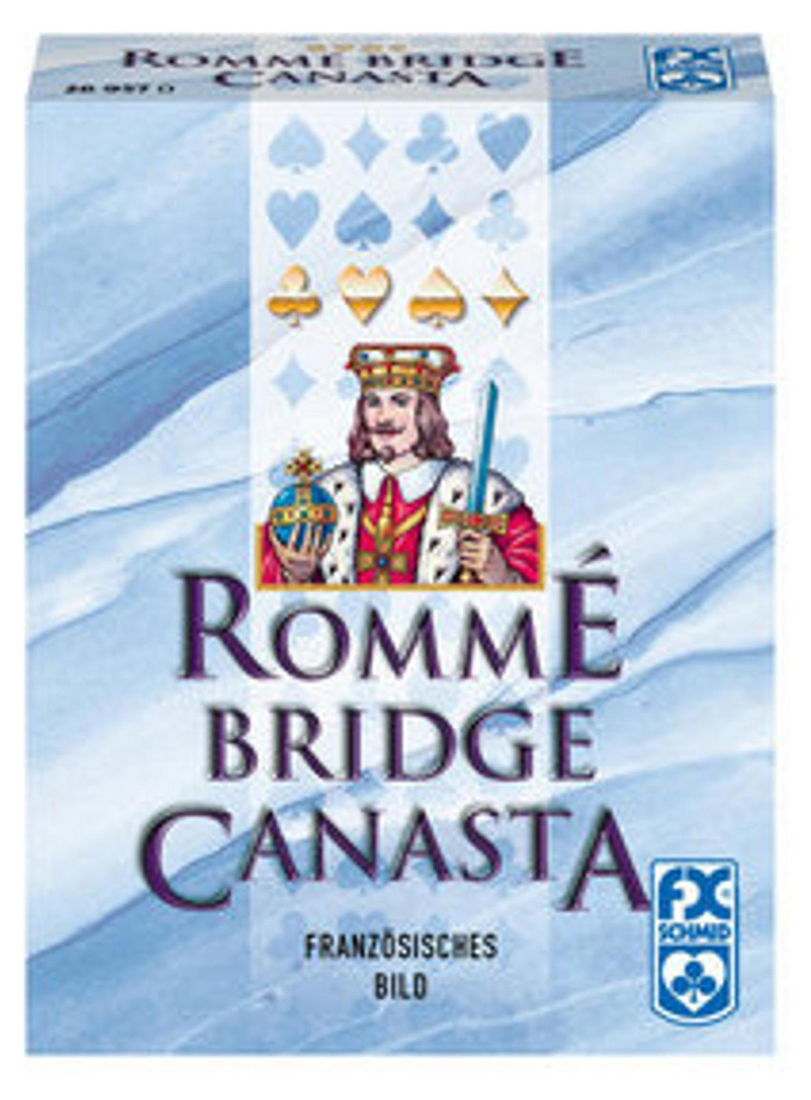 F.X. Schmid Rommé Bridge Canasta spel