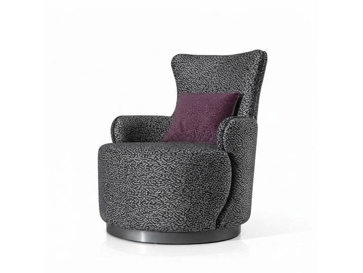 Xlmoebel Sessel Runder Club Relax Einsitzer Polster Möbel Einrichtung (1-St., Runder Club Sessel), Made in Europa