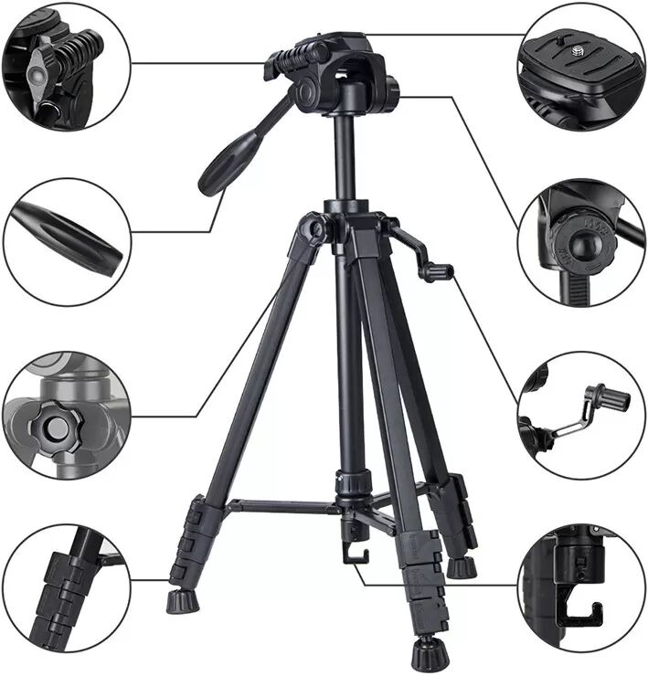 INF 150cm Aluminium Stativ für Kameras