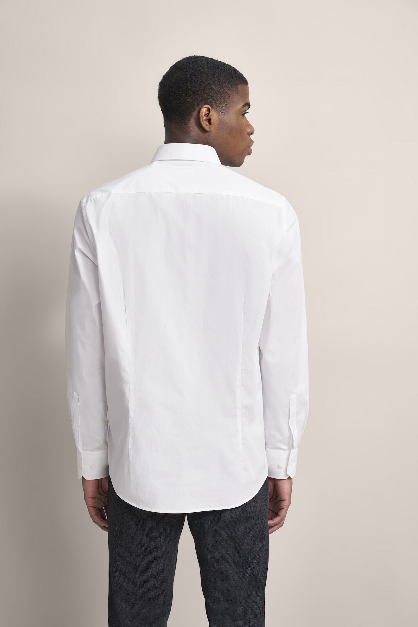 Langarmhemd BUGATTI "Kent-Kragen", Herren, Gr. XXL, Normalgrössen, weiss (weiß), 100% Baumwolle, normal, eckige 2-Knopf-Manschette, Hemden Langarmhemd, aus reiner Baumwolle weiß XXL, Normalgrössen