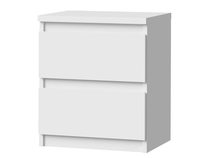Commode I 42 x 49 x 34cm Blanc/Blanc mat