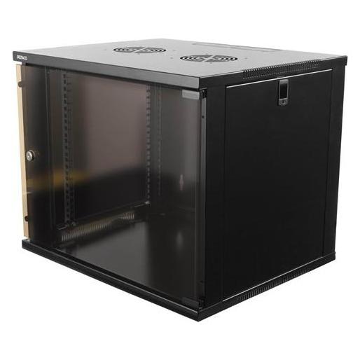 Deltaco 19-5409B rack cabinet 9U Freestanding rack Black (9 HE, 19 Zoll Rack) (19-5409B)