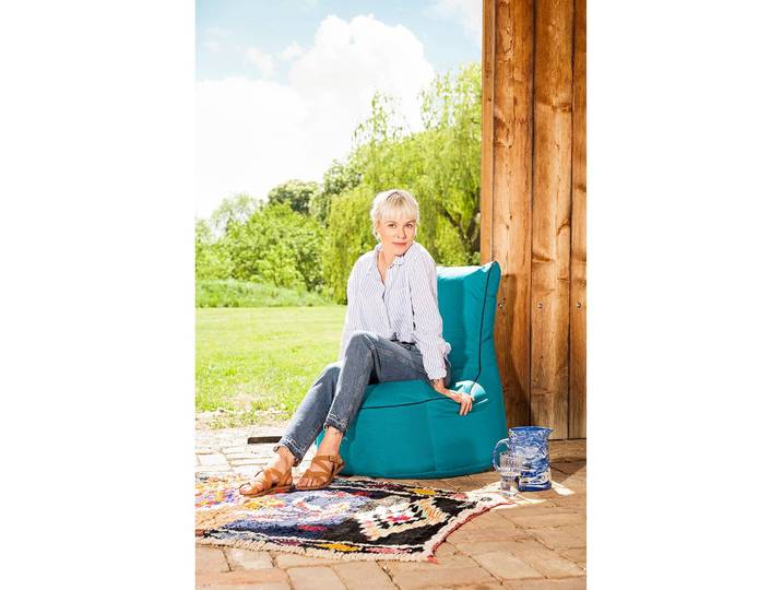 Sitzsack Scuba Swing Türkis Hülle: 100% Polyester ; Füllung: 100% EPS-Perlen / Polystyrol 65 x 90 x 95cm