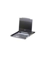 ATEN CL6700MW 43,9 cm 17.3 Zoll 1920 x 1080 Pixel 250 cd/m² 140° 120° 0,1989 x mm USB / HDMI / DVI / VGA-Konsole max x 1200 17.3" TFT-LCD x 8 ms AC 100-240V 1A 11,38 kg GB (CL6700MW-ATA-EG)