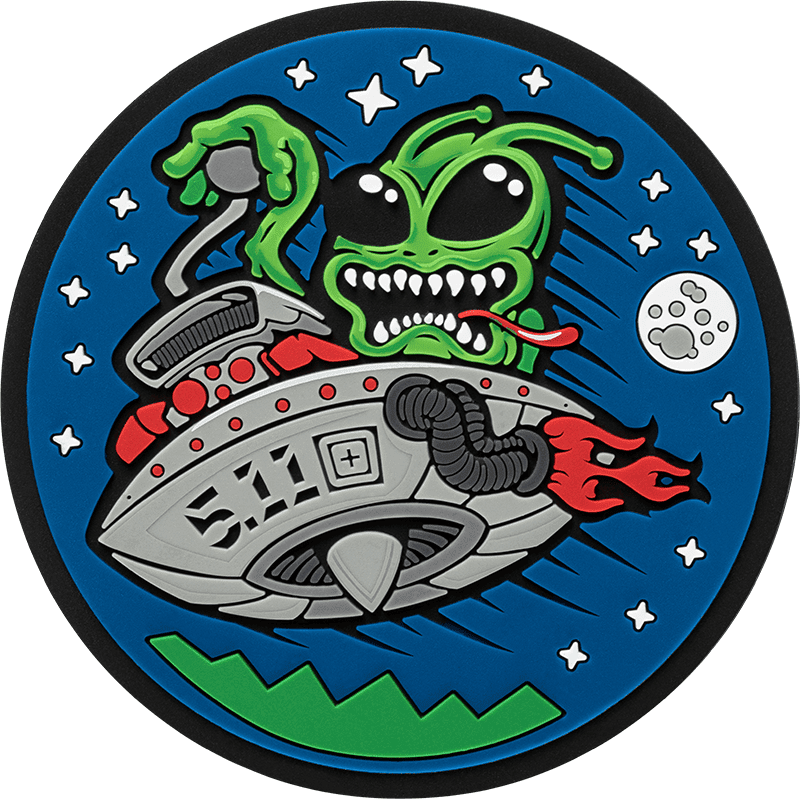 5.11 Tactical Hotrod Alien Patch (Färg: Multi)