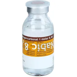 Natriumhydrogencarbonat 1 mol 8,4 % Glas