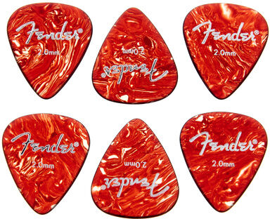 Fender Aero Acrylic Picks 2 Tortoiseshell