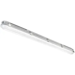SG LEUCHTEN LED-Feuchtraumleuchte 34W grau TYSNES 120031 4000K 5040lm Konverter