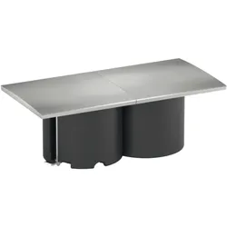 Bachmann, Steckdosenleiste, DUE Innenraum 2AC-Ausgänge 2m Schwarz Verlängerungskabel (2x, CEE 7/3, 2 m)